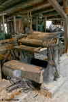 Tyra sawmill, planing machine
