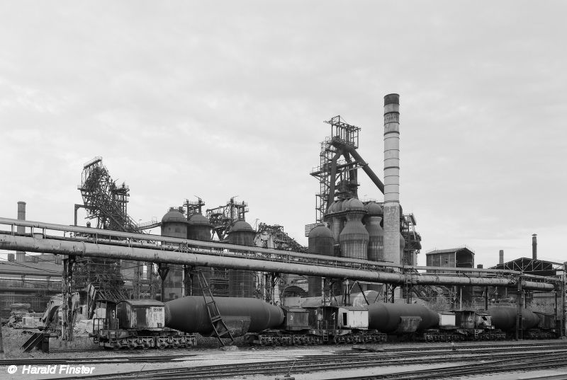 steel mill Usines Gustave Boël