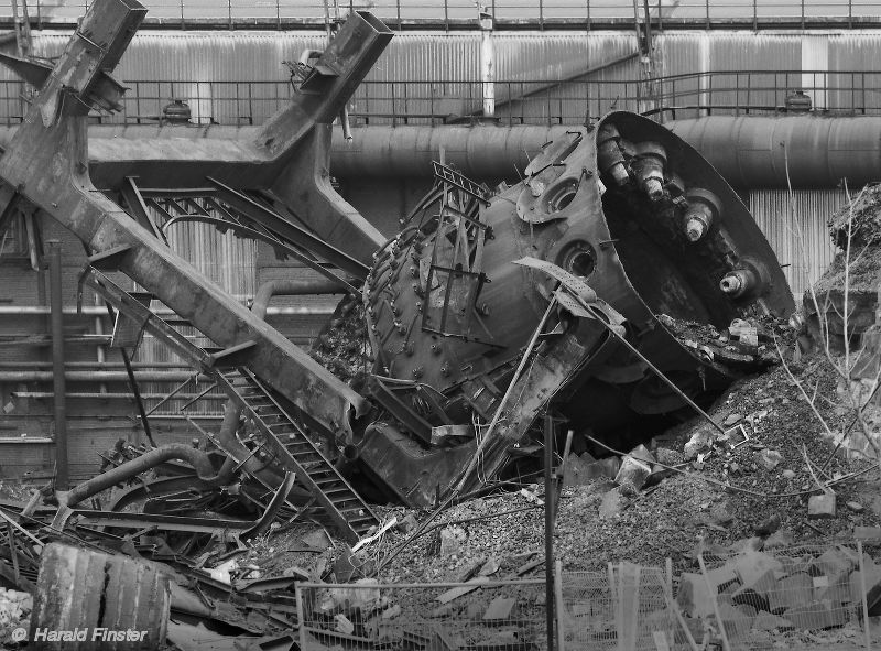 steel mill Usines Gustave Boël