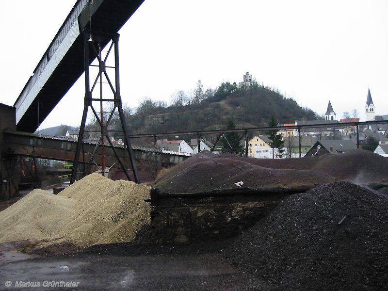 ore storage area